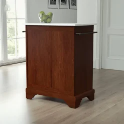 Lafayette Granite Top Portable Kitchen Island/Cart