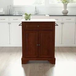 Lafayette Granite Top Portable Kitchen Island/Cart