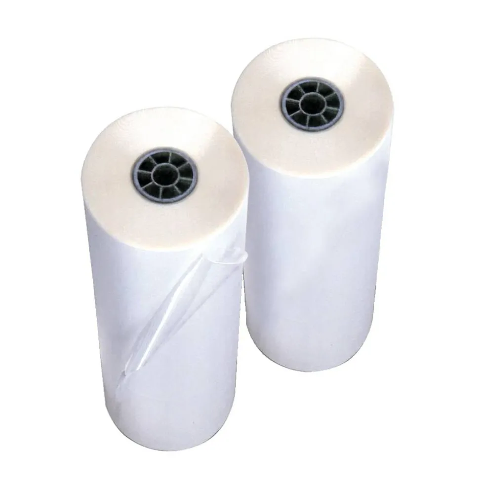 Lamination Rolls, 27" x 500', Clear, Pack Of 2