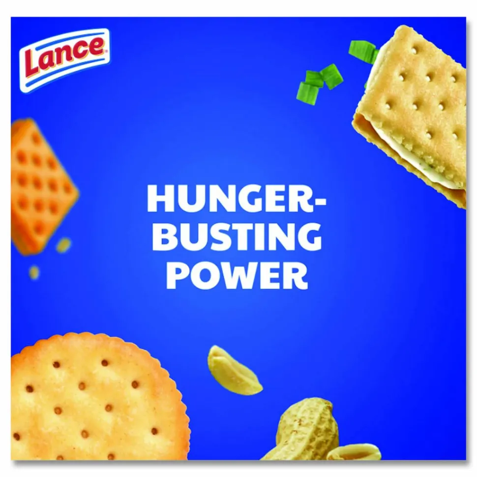 Lance Cookies and Crackers Variety Pack, Assorted, 36/Box
