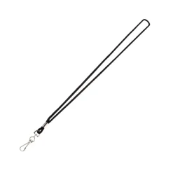 Lanyards, Black, Pack Of 10