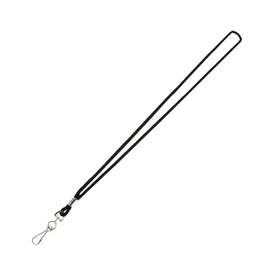 Lanyards, Black, Pack Of 10