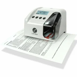 Lathem LT5 Electronic Time and Date Stamp - Card Punch/Stamp - Digital - Time, Date Record Time