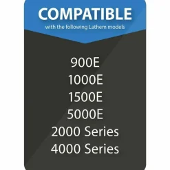 Lathem Time Cards For Electronic Side-Print Time Clocks, Weekly, 1-Sided, 4