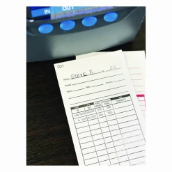 Lathem Time Cards, Numbered 1-100, 2-Sided, 3 3/8