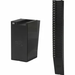 Lathem Time Expandable Time Card Rack, Black