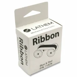 Lathem Time Recorder 2-Color Replacement Ribbon For 2121/4001 Models