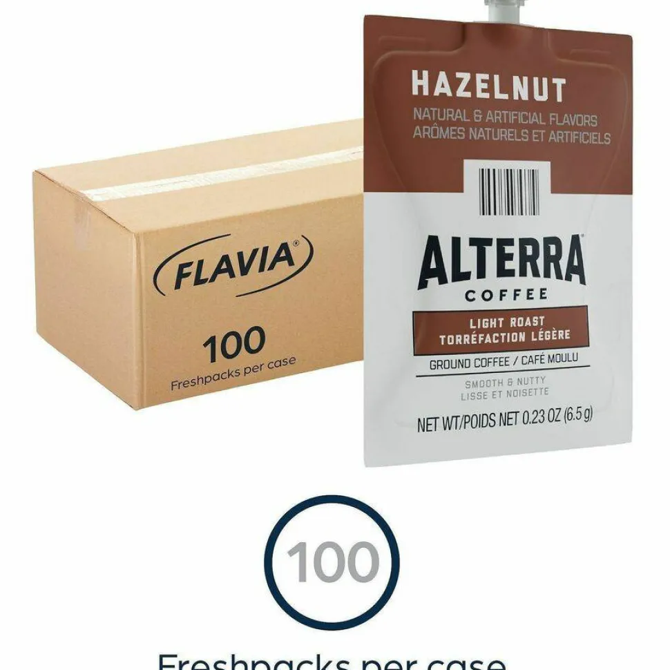 Lavazza Alterra Hazelnut Flavored Coffee Freshpack