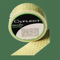LC Industries Honeycomb Reflective Adhesive Tape, 1 1/2" x 60", Yellow