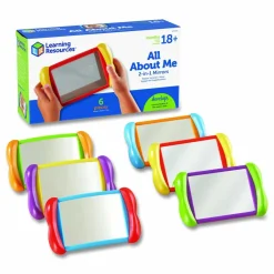 Learning Resources All About Me 2-In-1 Mirrors, 4