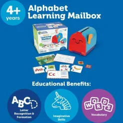 Learning Resources Alphabet Learning Mailbox