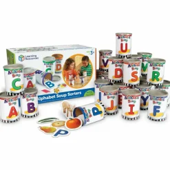 Learning Resources Alphabet Soup Sorters, 3