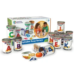 Learning Resources Alphabet Soup Sorters, 3