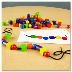 Learning Resources Beads and Pattern Card Set