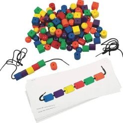 Learning Resources Beads and Pattern Card Set