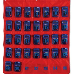 Learning Resources Calculator Storage Pocket Chart