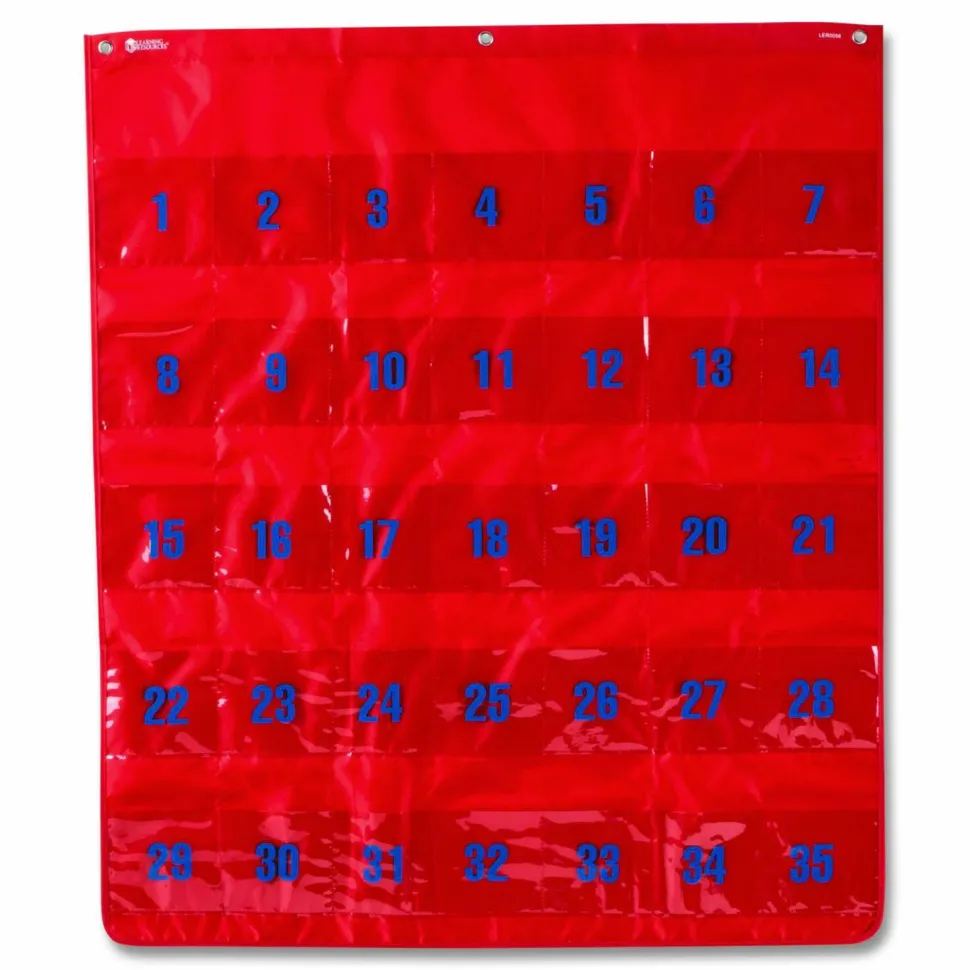 Learning Resources Calculator Storage Pocket Chart