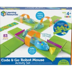 Learning Resources Code/Go Robot Mouse Activity Set