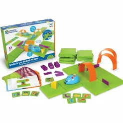 Learning Resources Code/Go Robot Mouse Activity Set