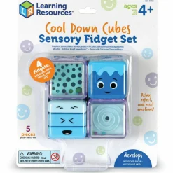 Learning Resources Cool Down Cubes Sensory Fidget Set