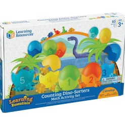 Learning Resources Counting Dino-Sorters Math Activity Set