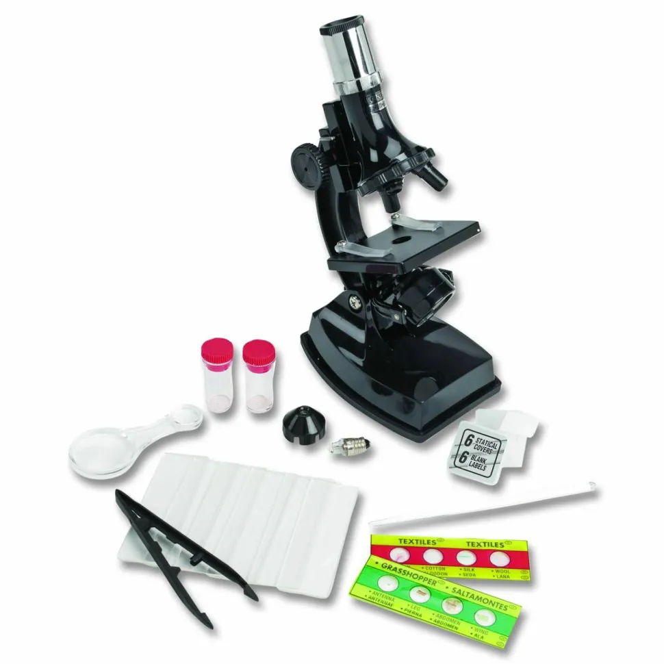 Learning Resources Elite Microscope, 8 1/2"H x 8 1/2"W x 3"D, Grades 2 - 8