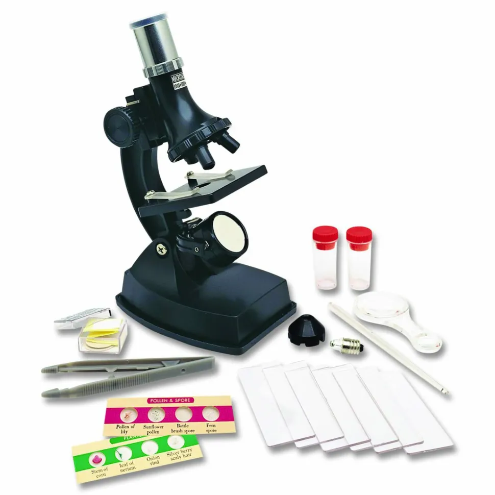 Learning Resources Elite Microscope, 8 1/2"H x 8 1/2"W x 3"D, Grades 2 - 8