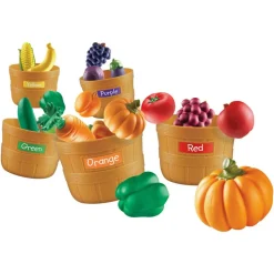 Learning Resources Farmer's Market Color Sorting Set, Pre-K - Grade 3