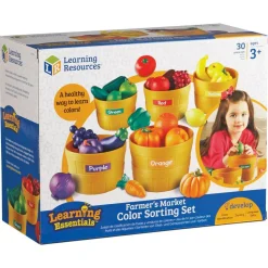 Learning Resources Farmer's Market Color Sorting Set, Pre-K - Grade 3