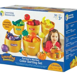 Learning Resources Farmer's Market Color Sorting Set, Pre-K - Grade 3