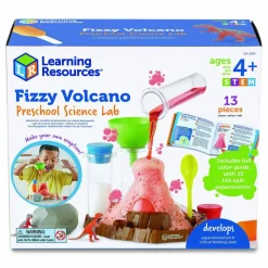 Learning Resources Fizzy Volcano Preschool Science Lab, Grades Pre-K to 2, 13 Pieces