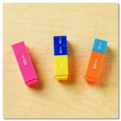 Learning Resources Fraction Tower Fraction Cubes, Grades 1 to 4, 51 Pieces