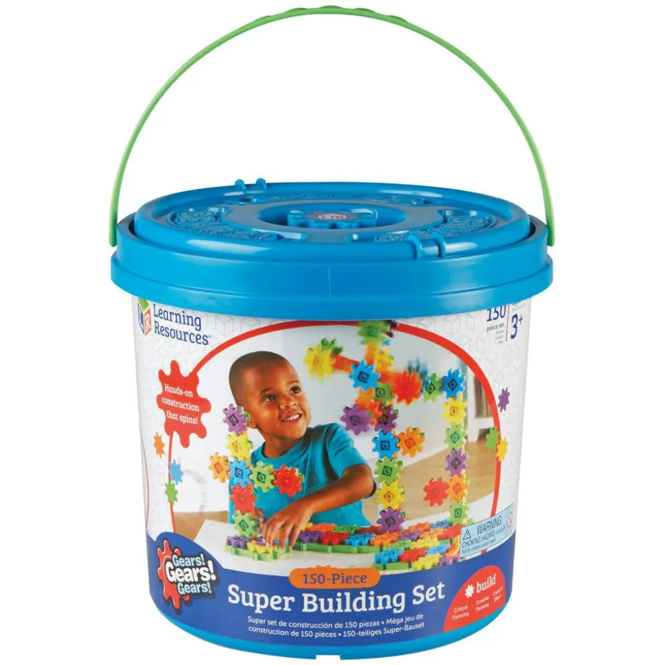 Learning Resources Gears! Gears! Gears! Super Building Set, Pre-K - Grade 5