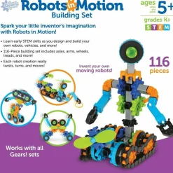 Learning Resources Gears! Robots in Motion