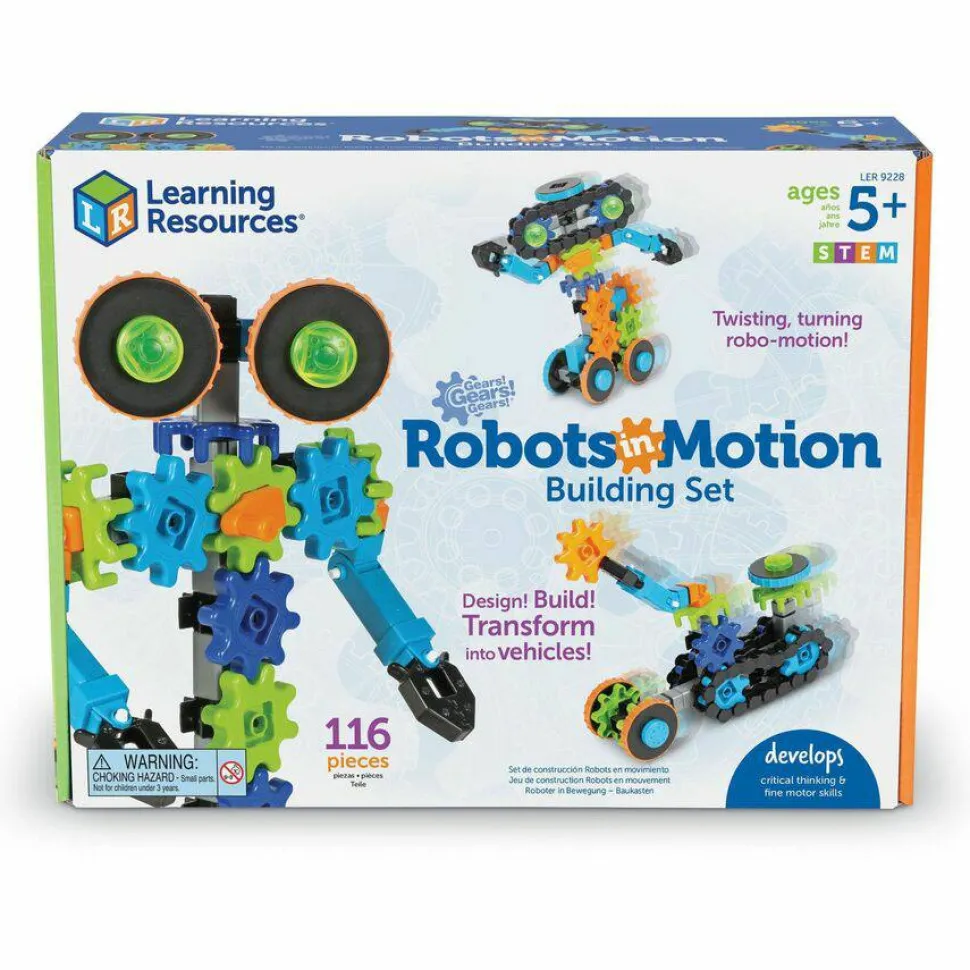 Learning Resources Gears! Robots in Motion