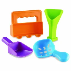 Learning Resources Helping Hands Sensory Scoops, Grades Pre-K to 2, 4 Pieces