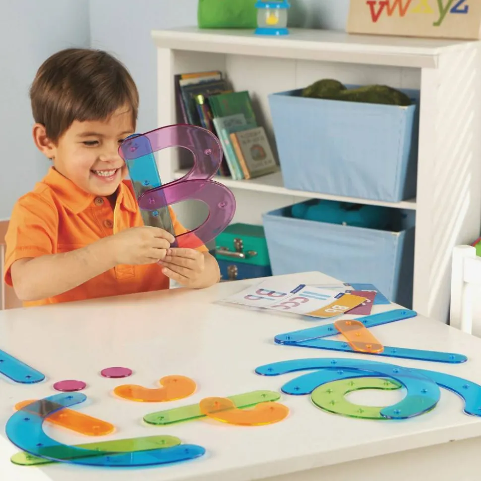 Learning Resources Letter Construction Activity Set, Pre-K - Grade 4