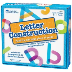 Learning Resources Letter Construction Activity Set, Pre-K - Grade 4