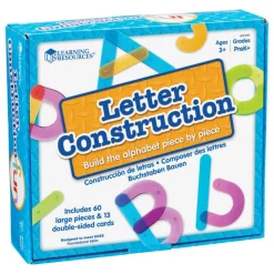 Learning Resources Letter Construction Activity Set, Pre-K - Grade 4