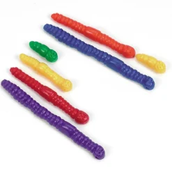 Learning Resources Math Manipulatives, Measuring Worms, Set Of 72