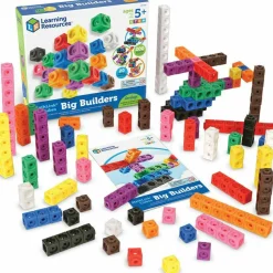 Learning Resources MathLink Cubes Big Builders