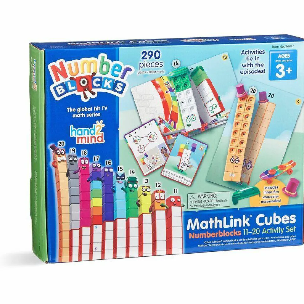 Learning Resources MathLinks Cubes Early Activity Set