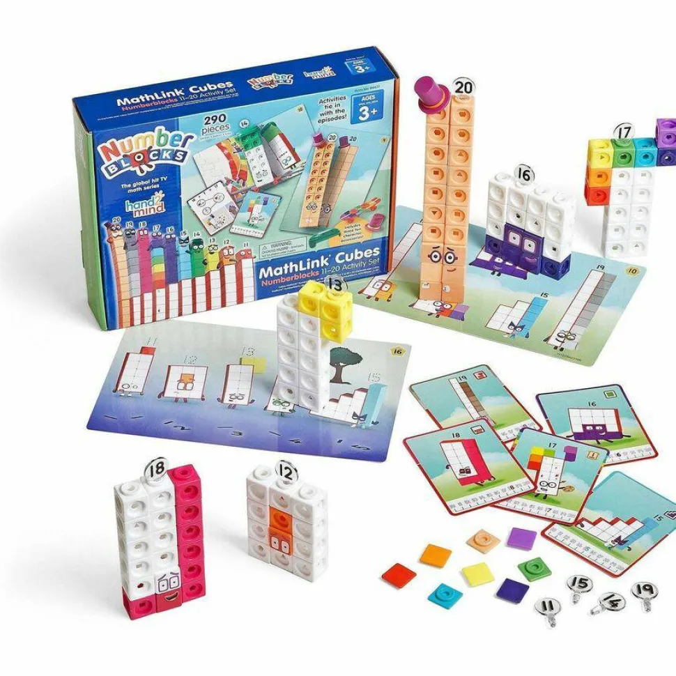 Learning Resources MathLinks Cubes Early Activity Set