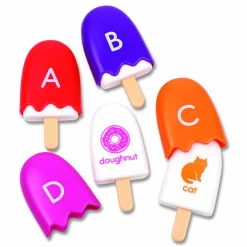 Learning Resources Mini ABC Pops, Pre-K to K, 52 Pieces