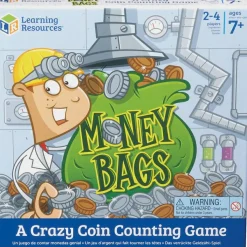 Learning Resources Money Bags A Coin Value Game
