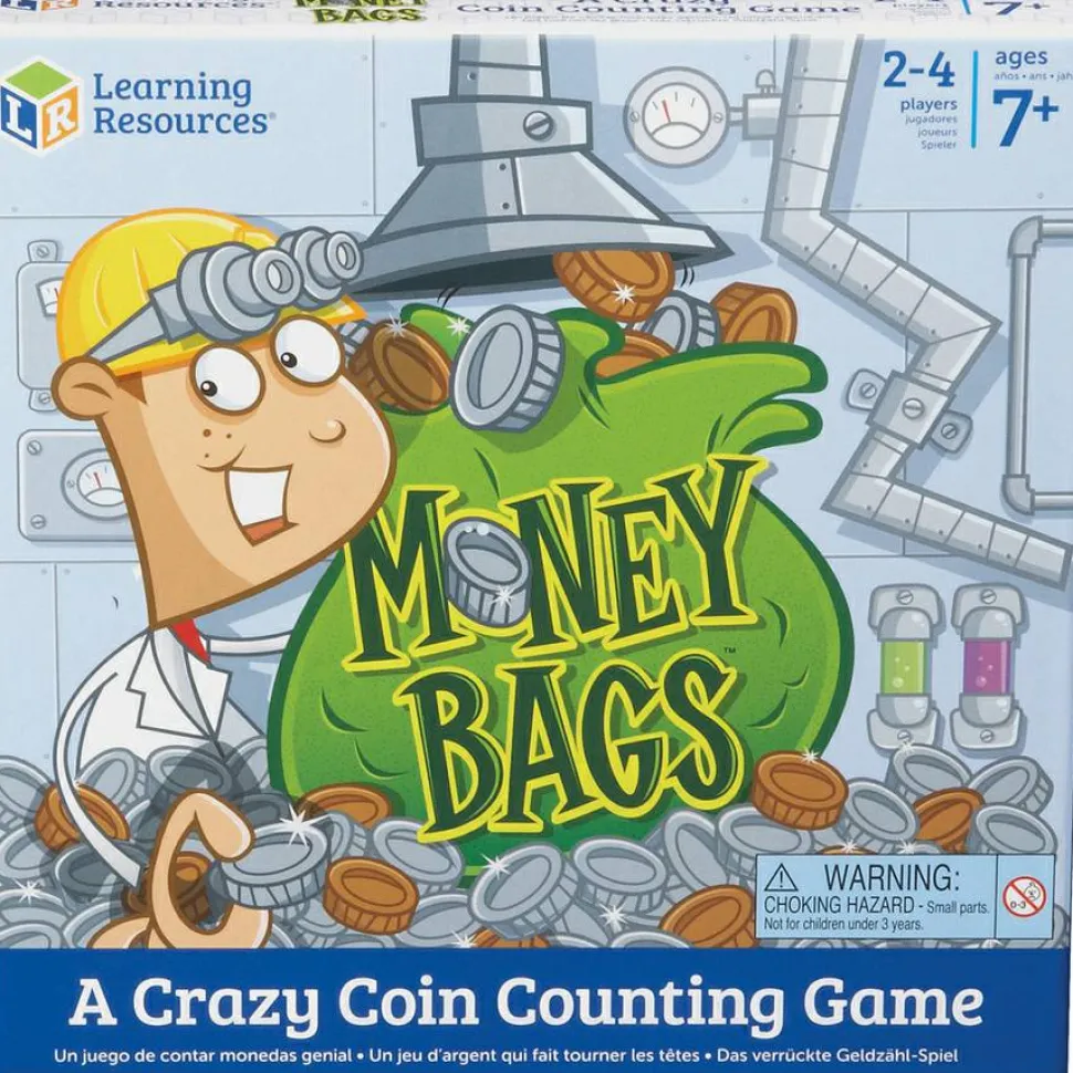 Learning Resources Money Bags A Coin Value Game