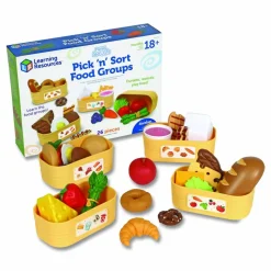 Learning Resources New Sprouts Pick 'n' Sort Food Groups, Pre-K to K, 21 Pieces