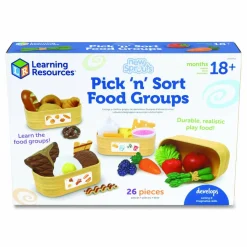 Learning Resources New Sprouts Pick 'n' Sort Food Groups, Pre-K to K, 21 Pieces