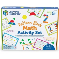 Learning Resources Pattern Block Math Activity Set