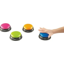 Learning Resources Plastic Answer Buzzers, 3-1/2